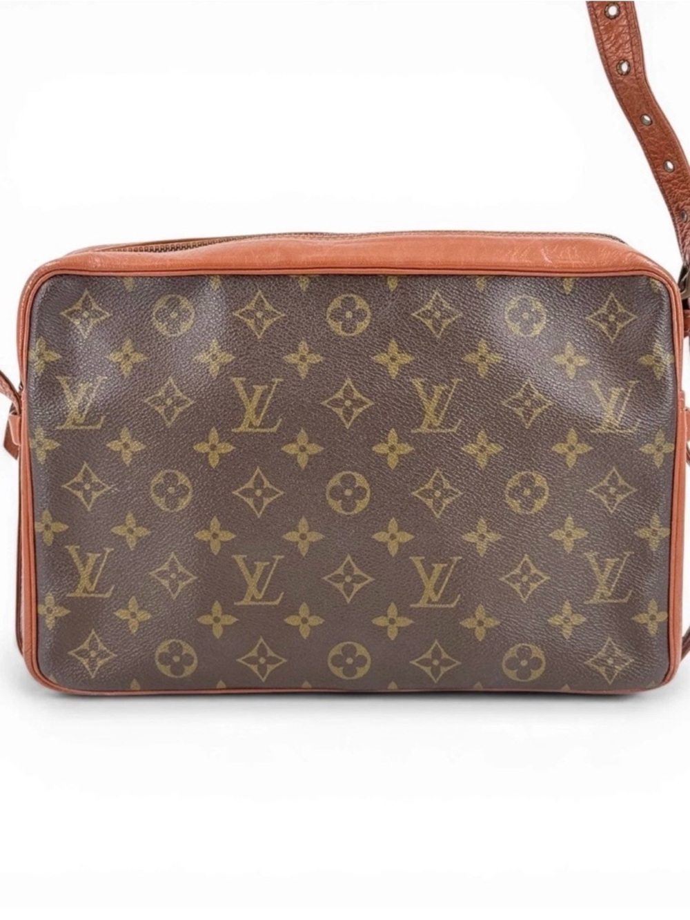 Louis Vuitton Monogram Messenger Bag in Brown and Tan